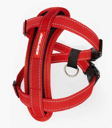 EZYDOG DOG HARNESS CHESTPLATE RED [SZ:XLGE]