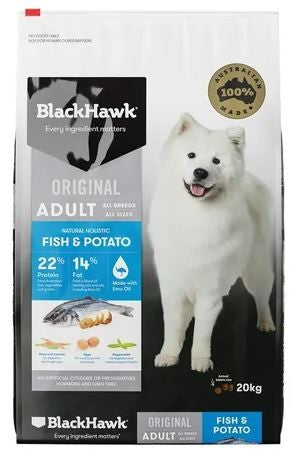 BLACK HAWK DOG FISH AND POTATO [WGT:20KG]