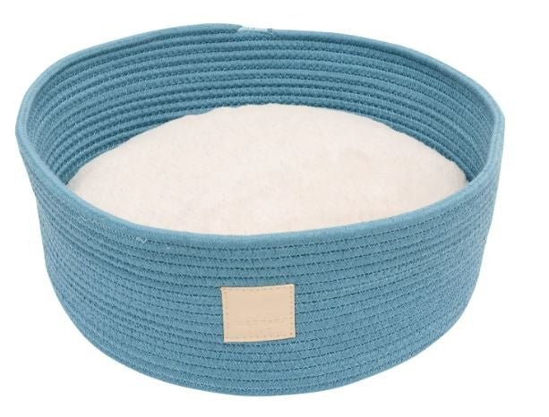 FUZZYARD LIFE ROPE BASKET BED [CLR:French Blue]