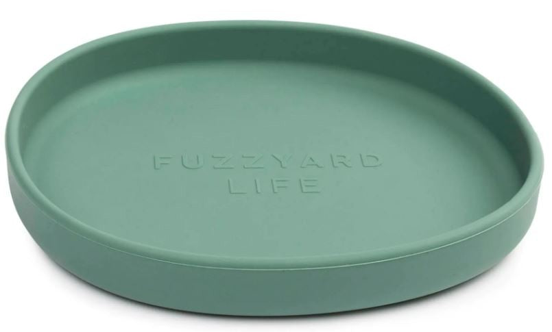 FUZZYARD LIFE SILICONE CAT DISH BOWL [CLR:Myrtle Green]