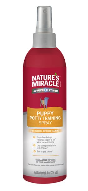 NATURES MIRACLE ADVANCED PUPPY POTTY TRAINING SPRAY 236ML