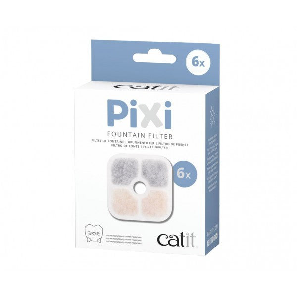 PIXI CAT FOUNTAIN FILTER REPLACEMENT [SZ:6PK]