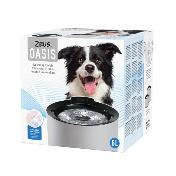 ZEUS OASIS DOG DRINKING FOUNTAIN 6L