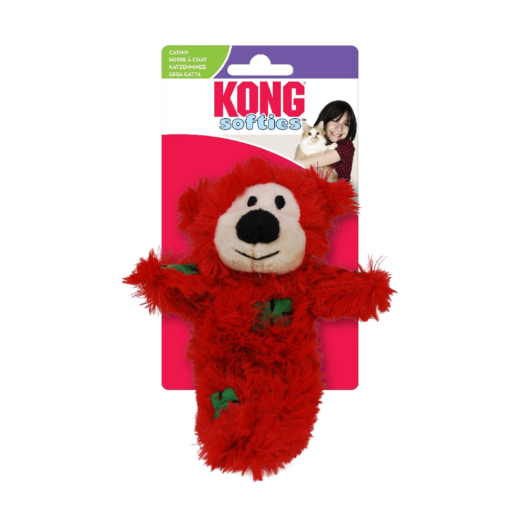 XMAS CAT TOY KONG SOFTIES PAJAMA BEAR ASSORTED 2022