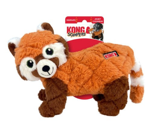 KONG SCAMPERS RED PANDA MED