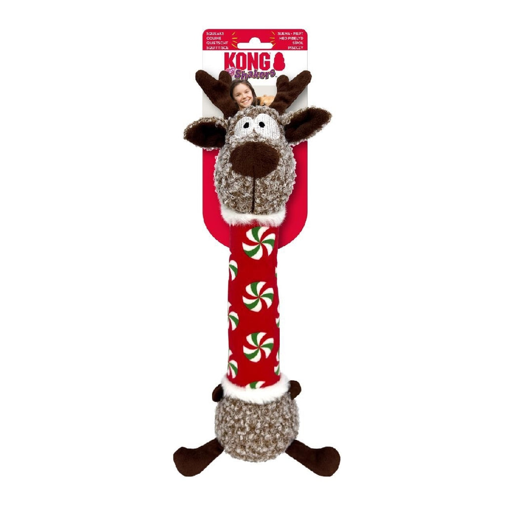 KONG XMAS HOLIDAY SHAKERS LUVS REINDEER MED 2024