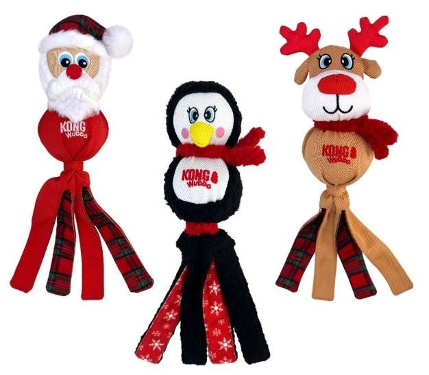 KONG XMAS HOLIDAY WUBBA ASSORTED LARGE 2024