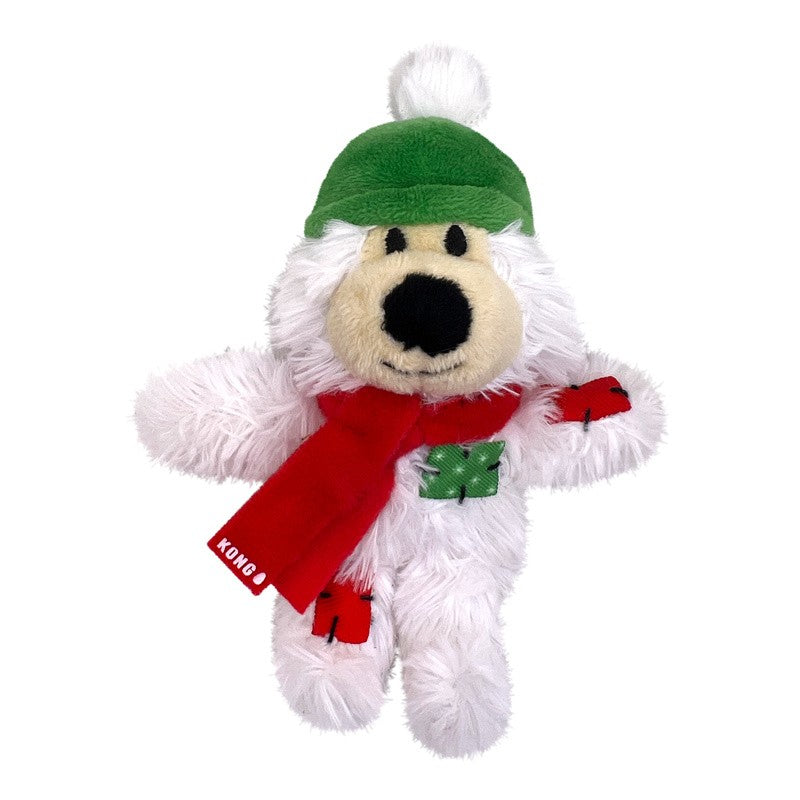 KONG XMAS HOLIDAY SOFTIES BEAR ASSORTED 2024