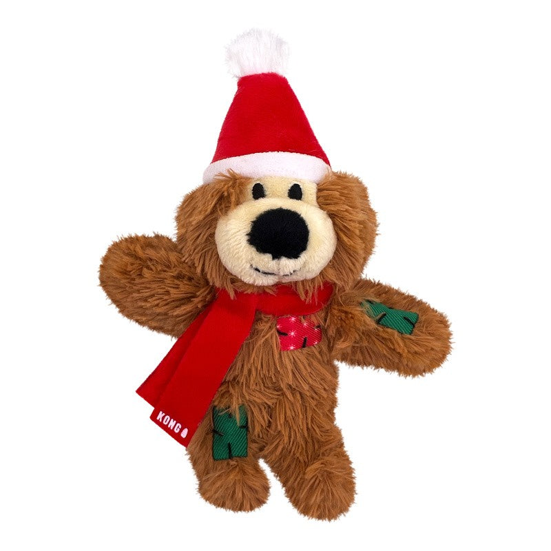 KONG XMAS HOLIDAY SOFTIES BEAR ASSORTED 2024