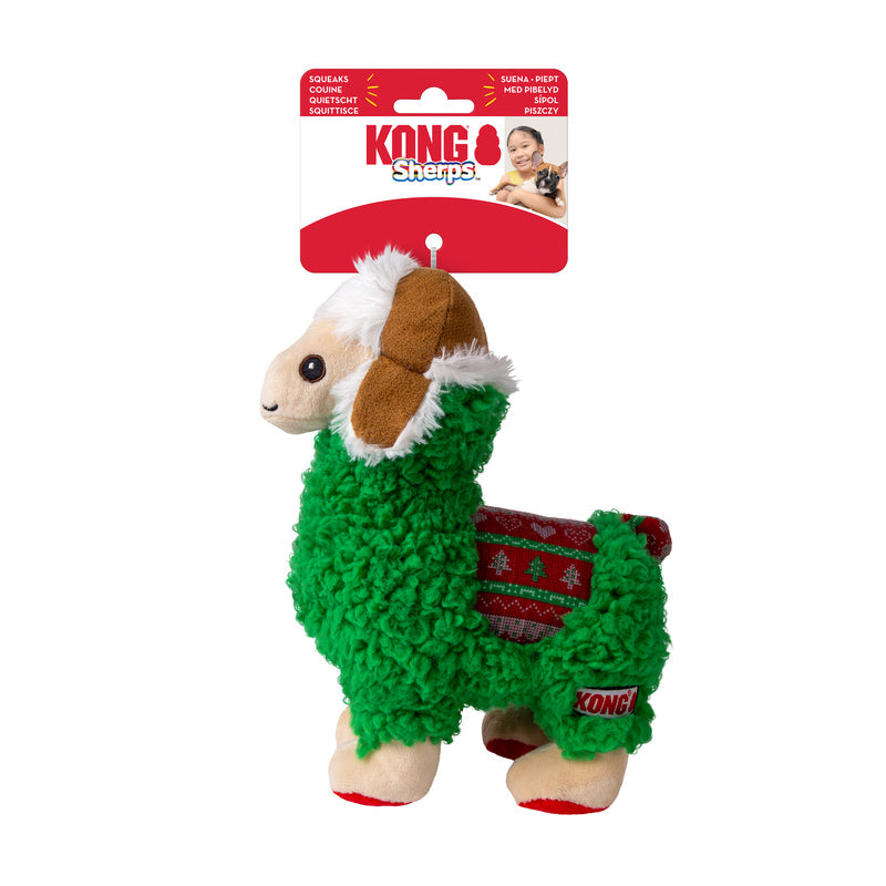 KONG XMAS HOLIDAY SHERPS LLAMA MED 2025