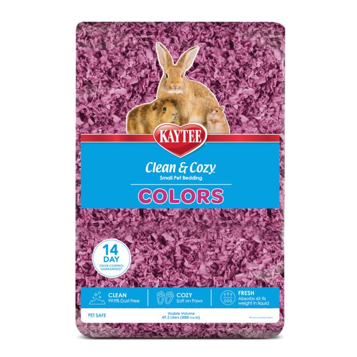 KAYTEE CLEAN AND COZY EXTREME ODOUR SMALL ANIMAL BEDDING PLUM [SZ:49.2L]