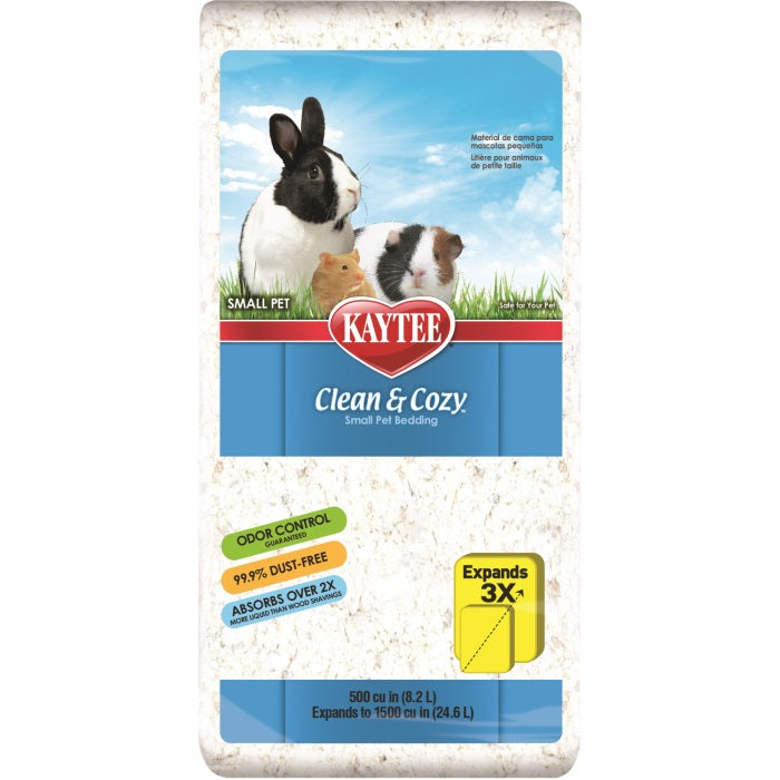KAYTEE CLEAN AND COZY SMALL ANIMAL BEDDING WHITE [SZ:24.6L]