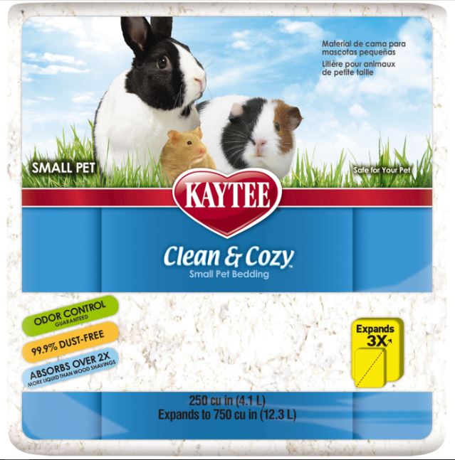 KAYTEE CLEAN AND COZY SMALL ANIMAL BEDDING WHITE [SZ:12.3L]