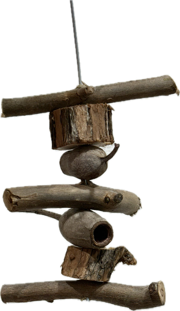BIRD NERD NATURAL CLIMB BIRD TOY BUDGIE