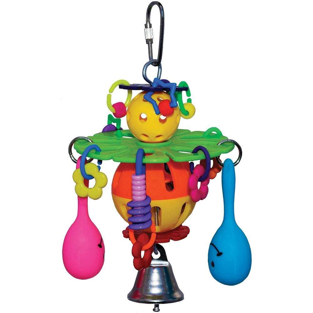 SUPERBIRD MARACA BLAST BIRD TOY