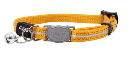 ROGZ CAT COLLAR ALLEYCAT GOLD [SZ:XSML]