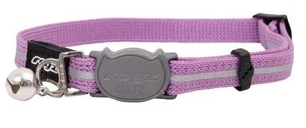 ROGZ CAT COLLAR ALLEYCAT LILAC [SZ:SML]