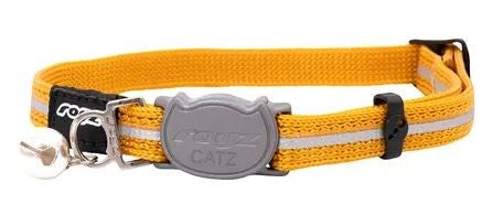 ROGZ CAT COLLAR ALLEYCAT GOLD [SZ:SML]