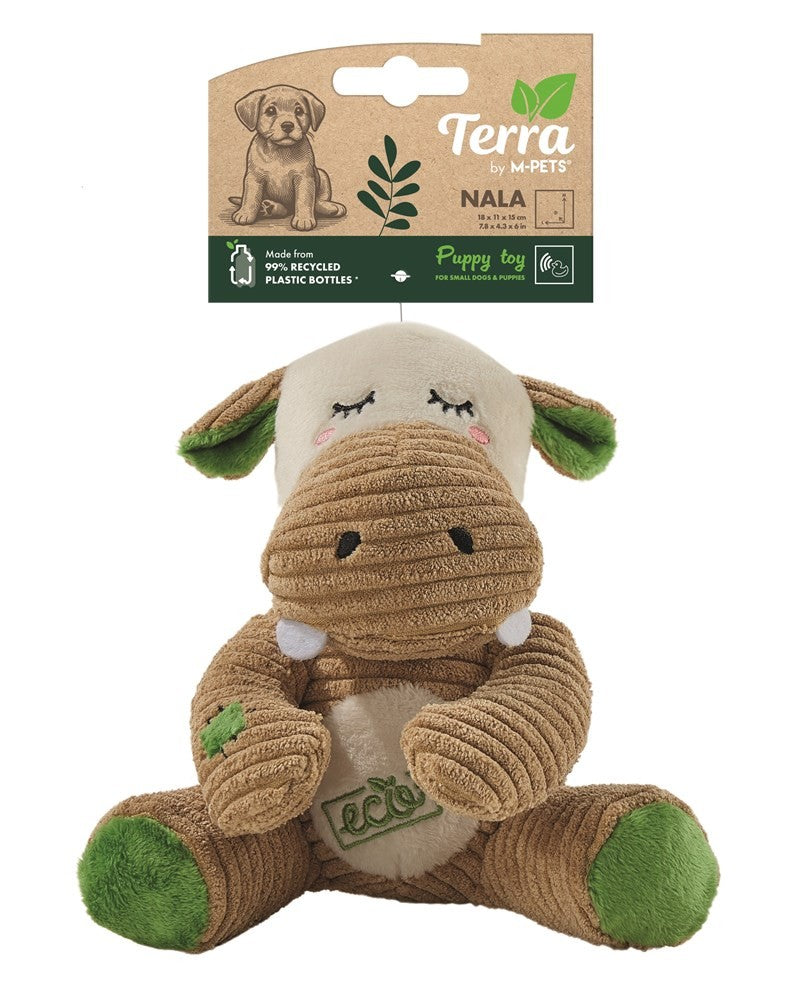 M-PETS TERRA ECO PUPPY TOY - NALA