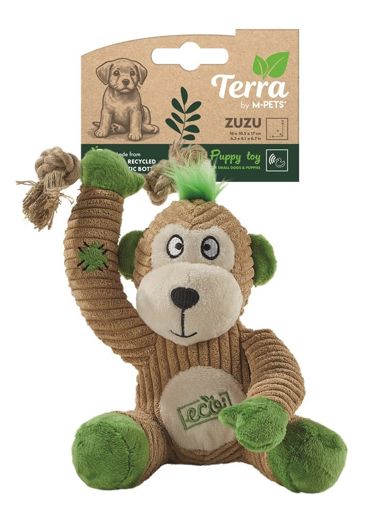 M-PETS TERRA ECO PUPPY TOY - ZUZU