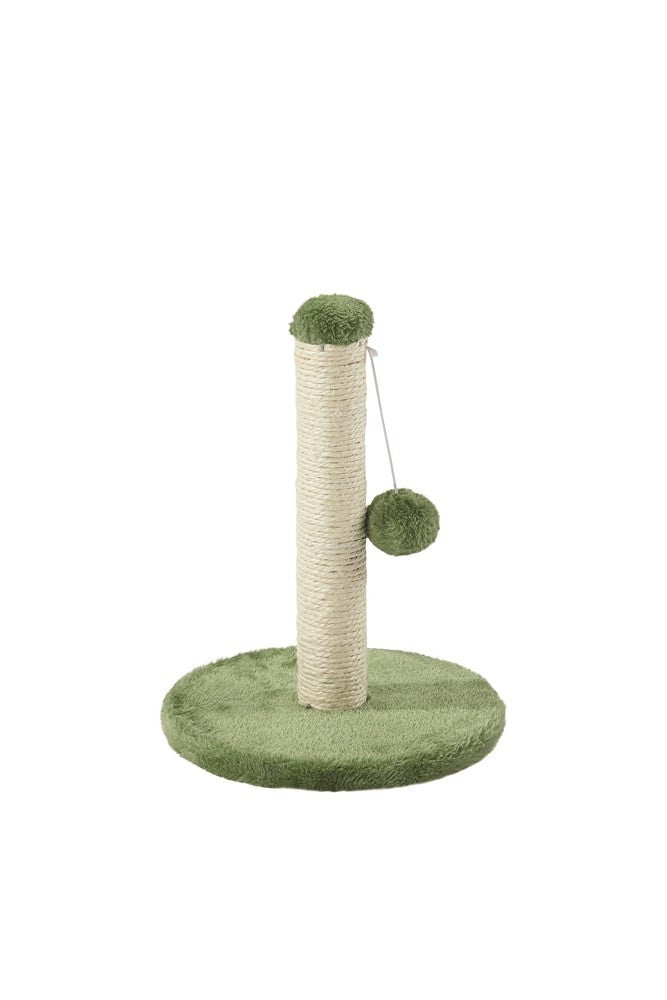 M-PETS MY FIRST CAT TREE CAT SCRATCHER POMPOM GREEN