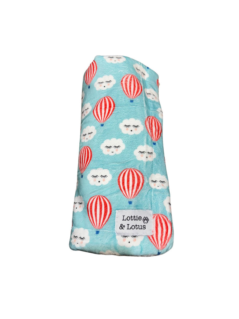 LOTTIE AND LOTUS BLANKET [CLR:CLOUDS AND BALLOONS]