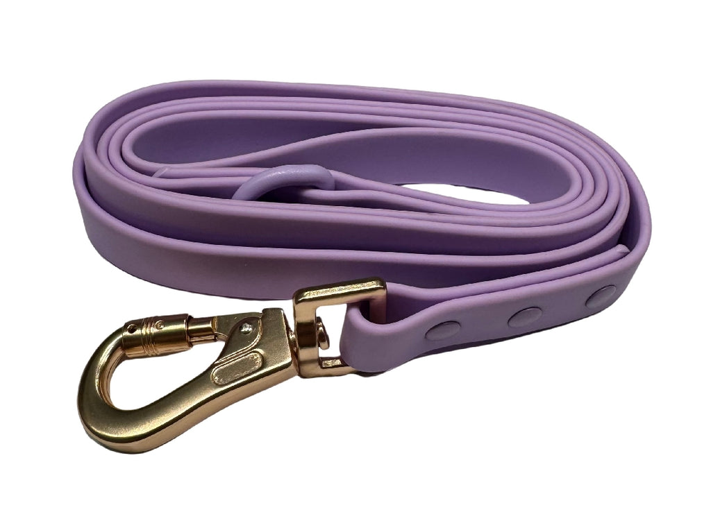 LOTTIE AND LOTUS WATERPROOF DOG LEAD [CLR:LAVENDER PURPLE]