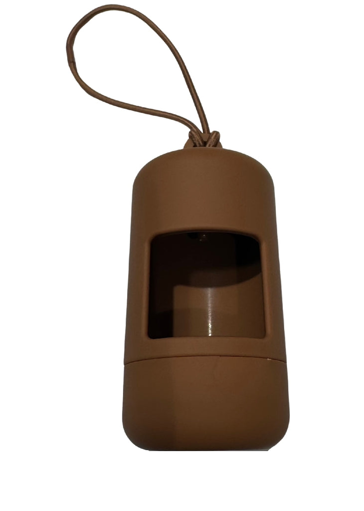 LOTTIE AND LOTUS WATERPROOF POO BAG DISPENSER [CLR:AUTUMN TAN]