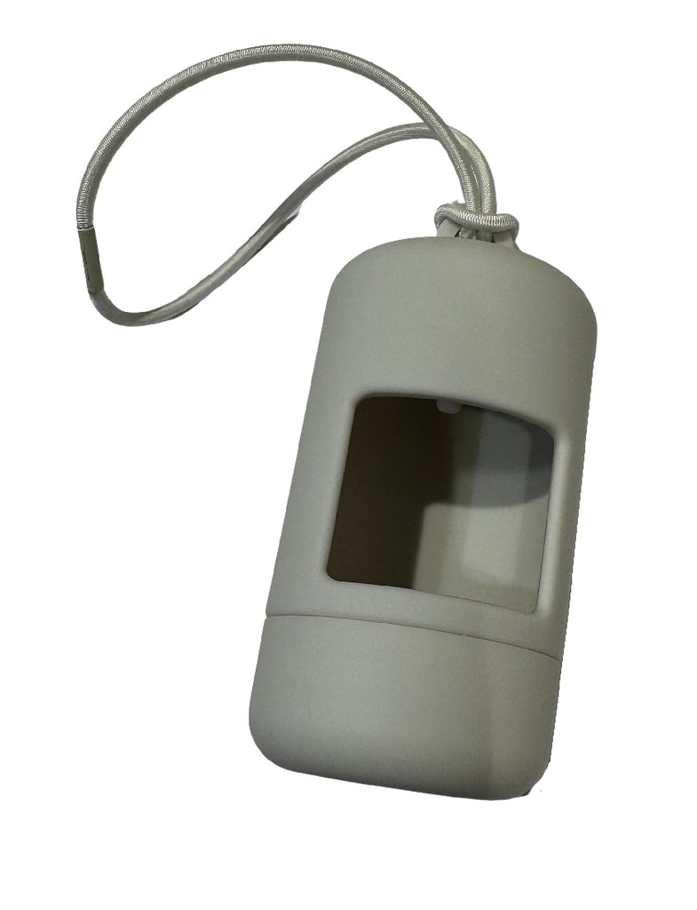 LOTTIE AND LOTUS WATERPROOF POO BAG DISPENSER [CLR:CLOUD GREY]