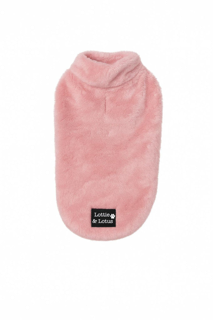 LOTTIE AND LOTUS SNUGGLEBUG JUMPER PINK LEMONADE [LTH:45cm]