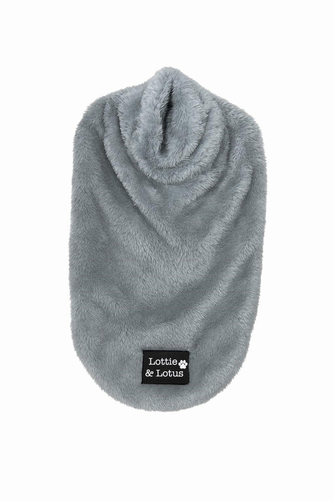 LOTTIE AND LOTUS SNUGGLEBUG JUMPER CLOUD GREY [LTH:60cm]