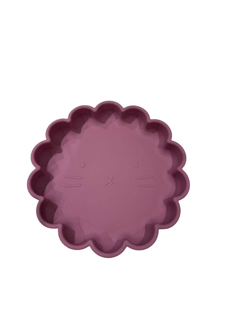 LOTTIE AND LOTUS SILICONE DAISY CAT BOWL [CLR:ROSE PINK]
