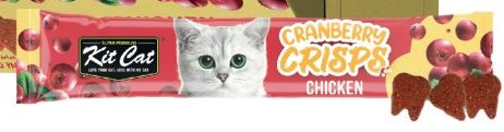 KIT CAT CRANBERRY CRISPS CHICKEN CAT TREATS 20G