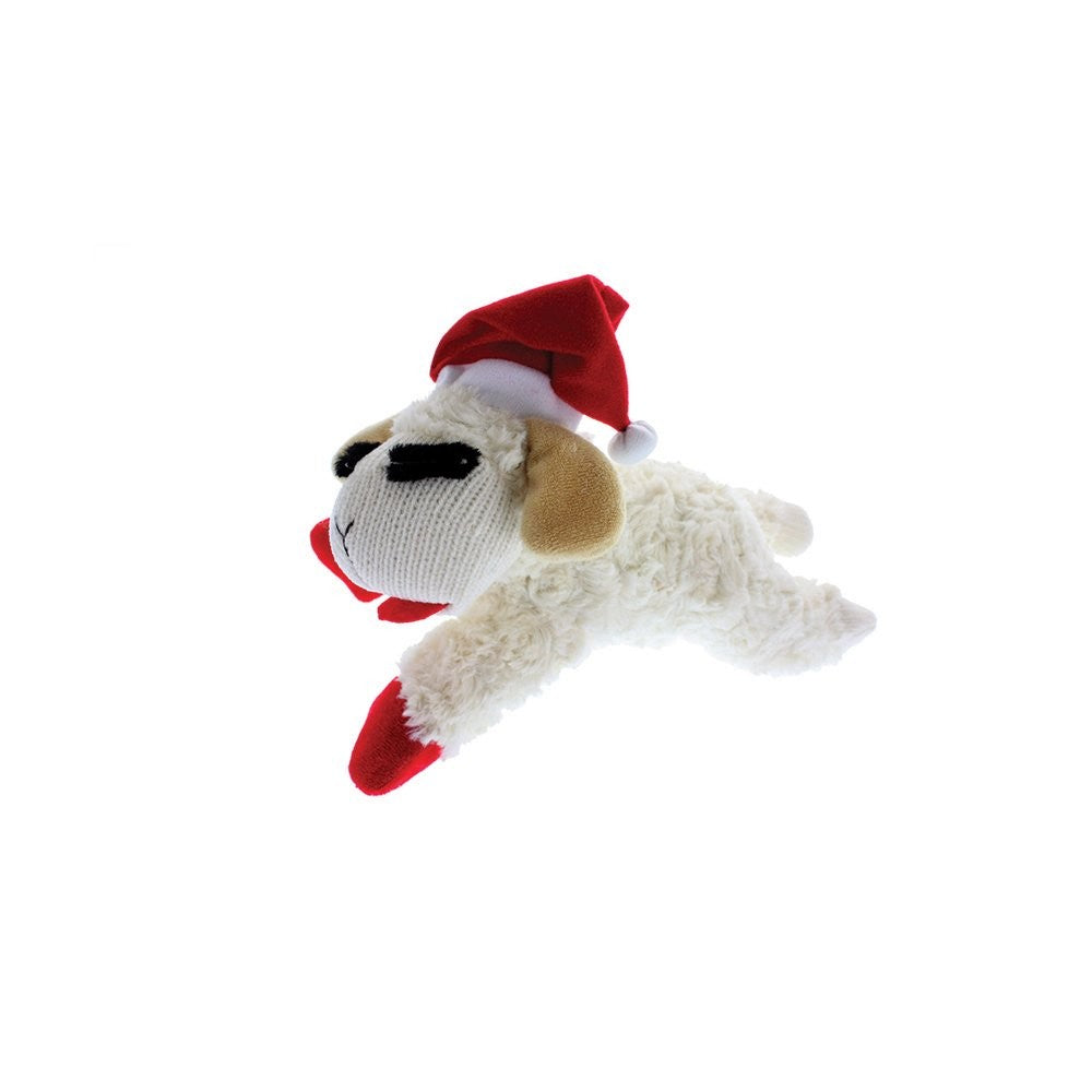 MULTIPET CHRISTMAS LAMBCHOP DOG TOY 15CM