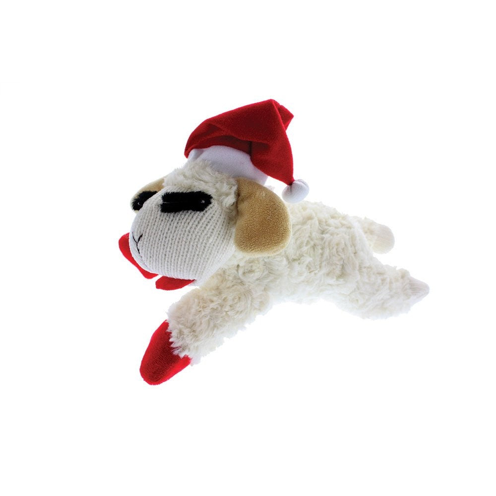 MULTIPET CHRISTMAS LAMBCHOP DOG TOY 25.5CM