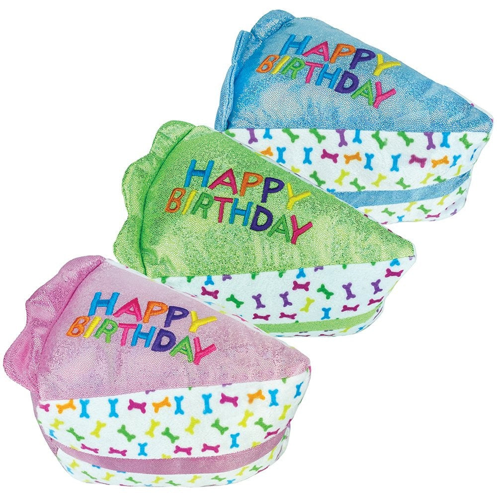 MULTIPET BIRTHDAY CAKE DOG TOY 15.2CM