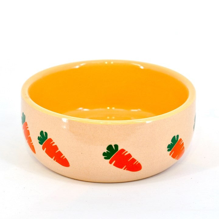 CERAMIC CARROT BOWL 4.6"