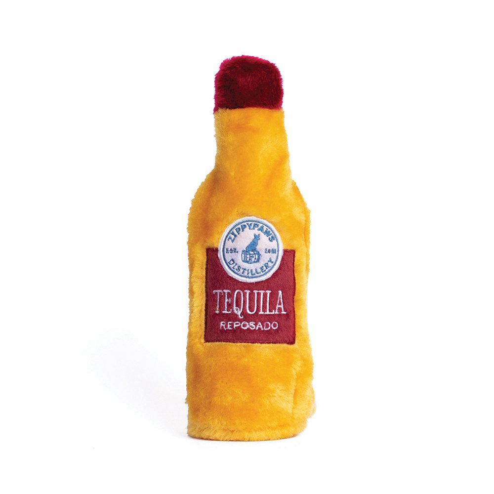 ZIPPY PAWS HAPPY HOUR CRUSHERZ TEQUILA DOG TOY