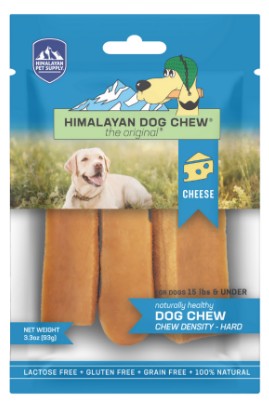 HIMALAYAN ORIGINAL DOG TREAT CHEESE SML 3PK
