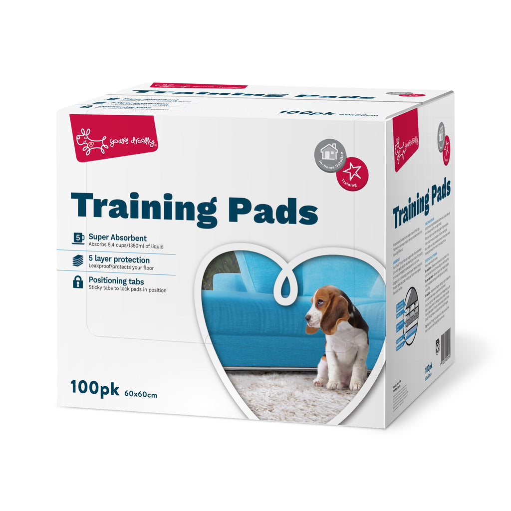 YOURS DROOLLY TRAINING PADS 100PK