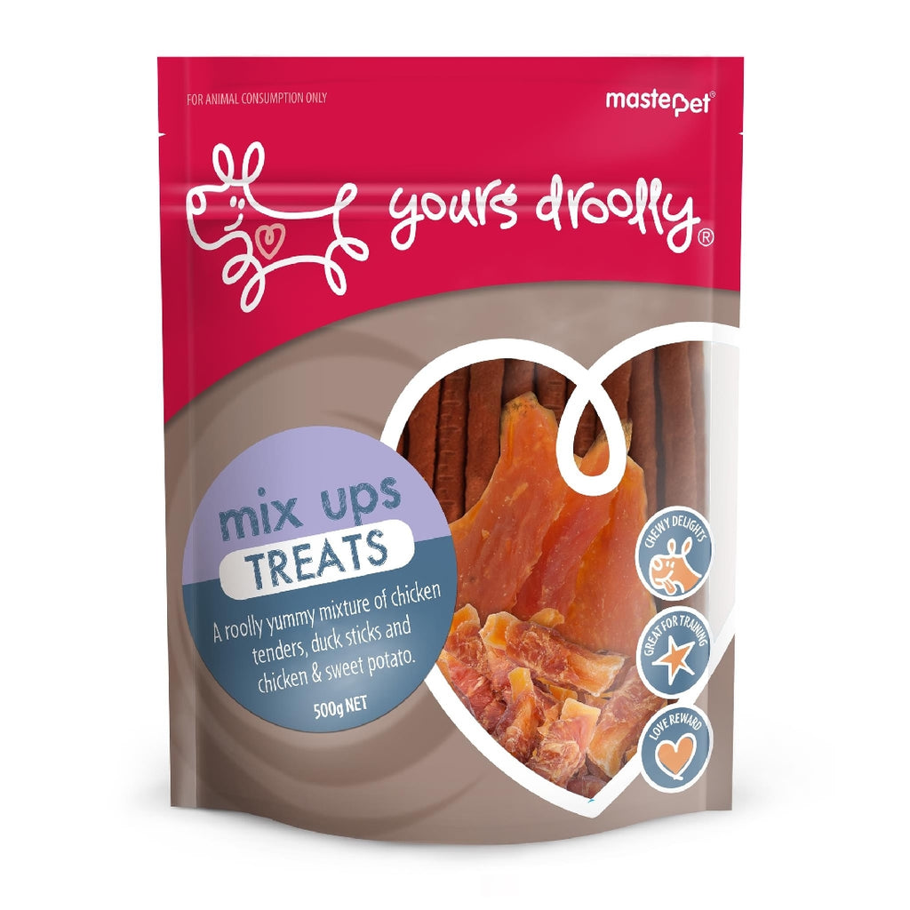 YOURS DROOLY MIX UPS DOG TREATS 500G