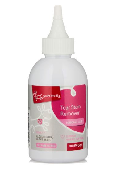 YOURS DROOLLY TEAR STAIN REMOVER FOR DOGS AND PUPPIES 125ML (NEW PACKAGING)