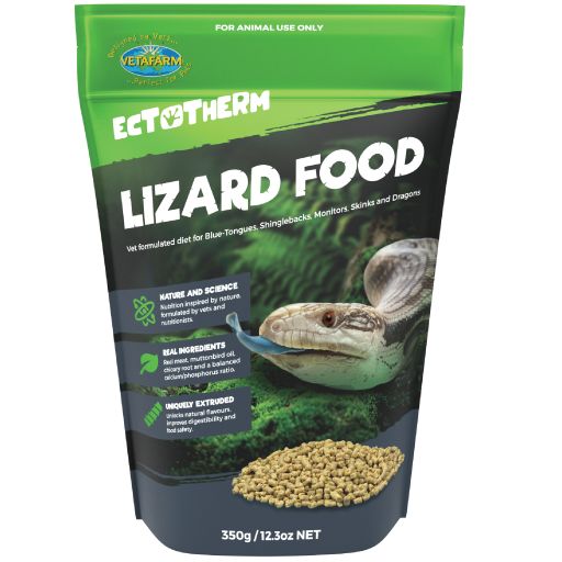 VETAFARM ECTOTHERM LIZARD FOOD 350G