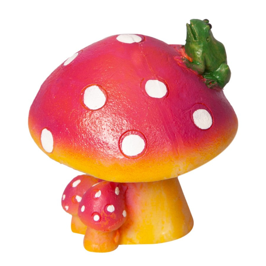 AQUA ONE ORNAMENT MUSHROOM WITH TOAD