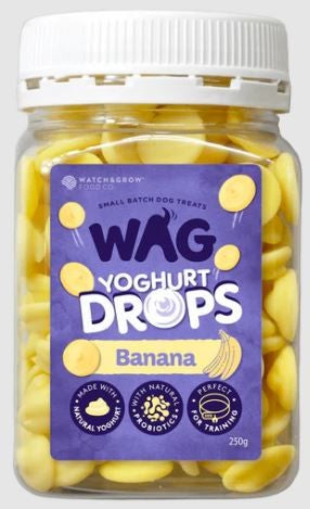 TREAT WAG BANANA YOGHURT DROPS 250G - Main Image