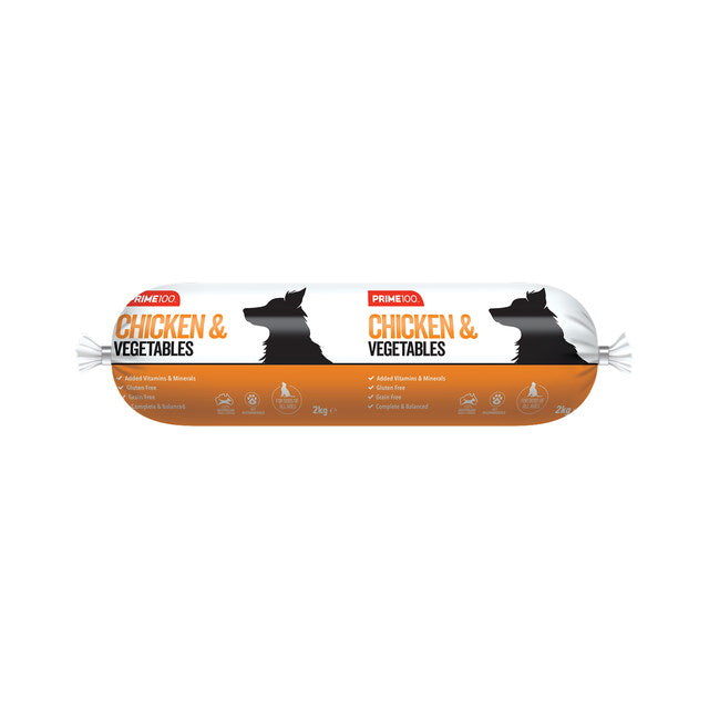 PRIME100 CHICKEN AND VEGETABLES ROLL [WGT:2KG]