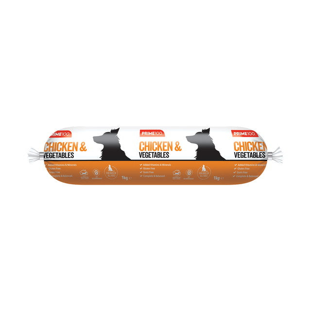 PRIME100 CHICKEN AND VEGETABLES ROLL [WGT:1KG]