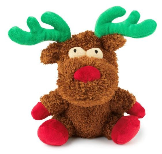 XMAS DOG TOY FUZZYARD ROCKY REINDEER TOY LARGE