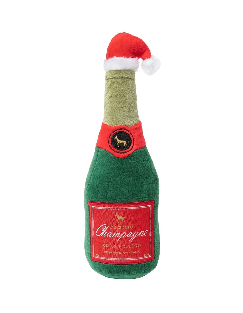 XMAS DOG TOY FUZZYARD CHAMPAGNE XMAS EDITION