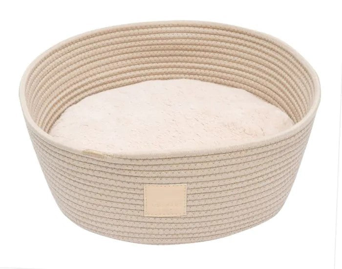 FUZZYARD LIFE ROPE BASKET BED [CLR:Sandstone]